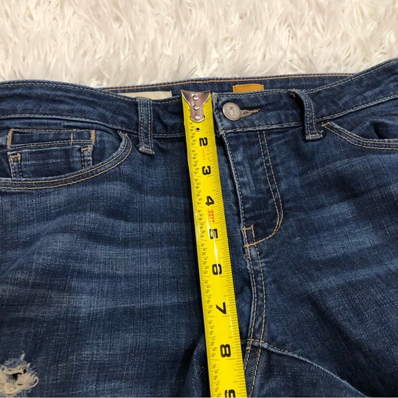 Pilcro Edit Fit Distressed Skinny Jeans‎ Medium Wash 26 - Picture 9 of 12